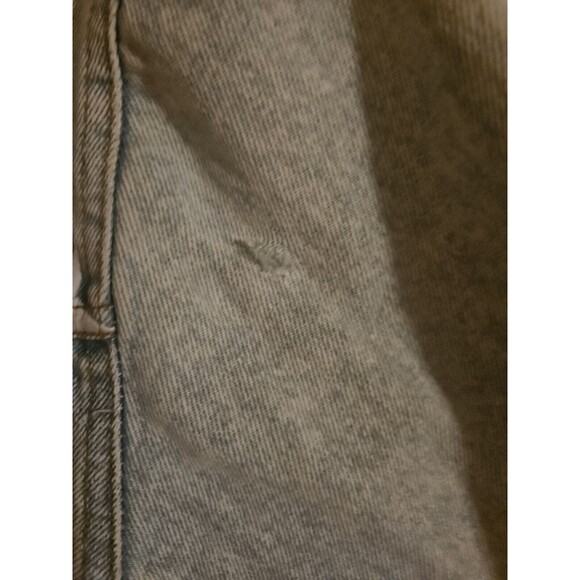 Vintage Dakota Blue Cropped Jean Jacket Size Medium Stars Embroidered Light Wash - Picture 3 of 7